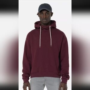 John Elliott - Beach Loopback Cotton-Jersey Hoodie - Burgundy